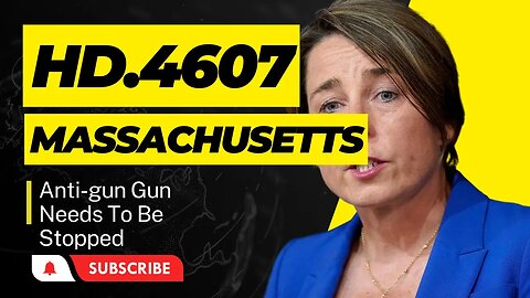 Insane Massachusetts Anti-gun Bill HD.4607