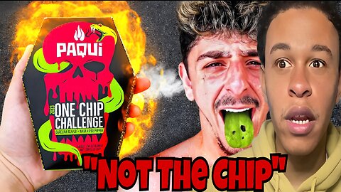 Terry Simmons Reacts To Faze Rug Trying The New One Chip Challenge.