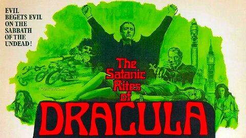 THE SATANIC RITES OF DRACULA 1973 Cushing & Lee end Their Dracula Series Nicely FULL MOVIE HD & W/S