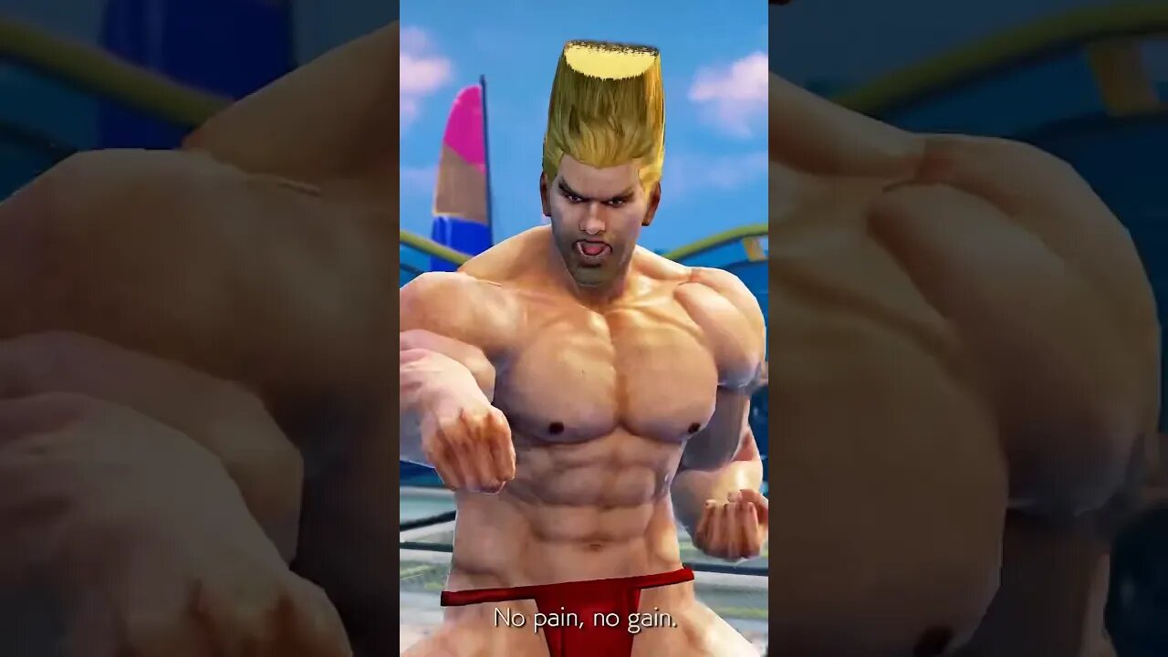 🔥 Paul Phoenix & Marshall Law Summer Rage Arts | TEKKEN 7 ☀️ Swimsuit Edition ☀️ #Shorts #TEKKEN7