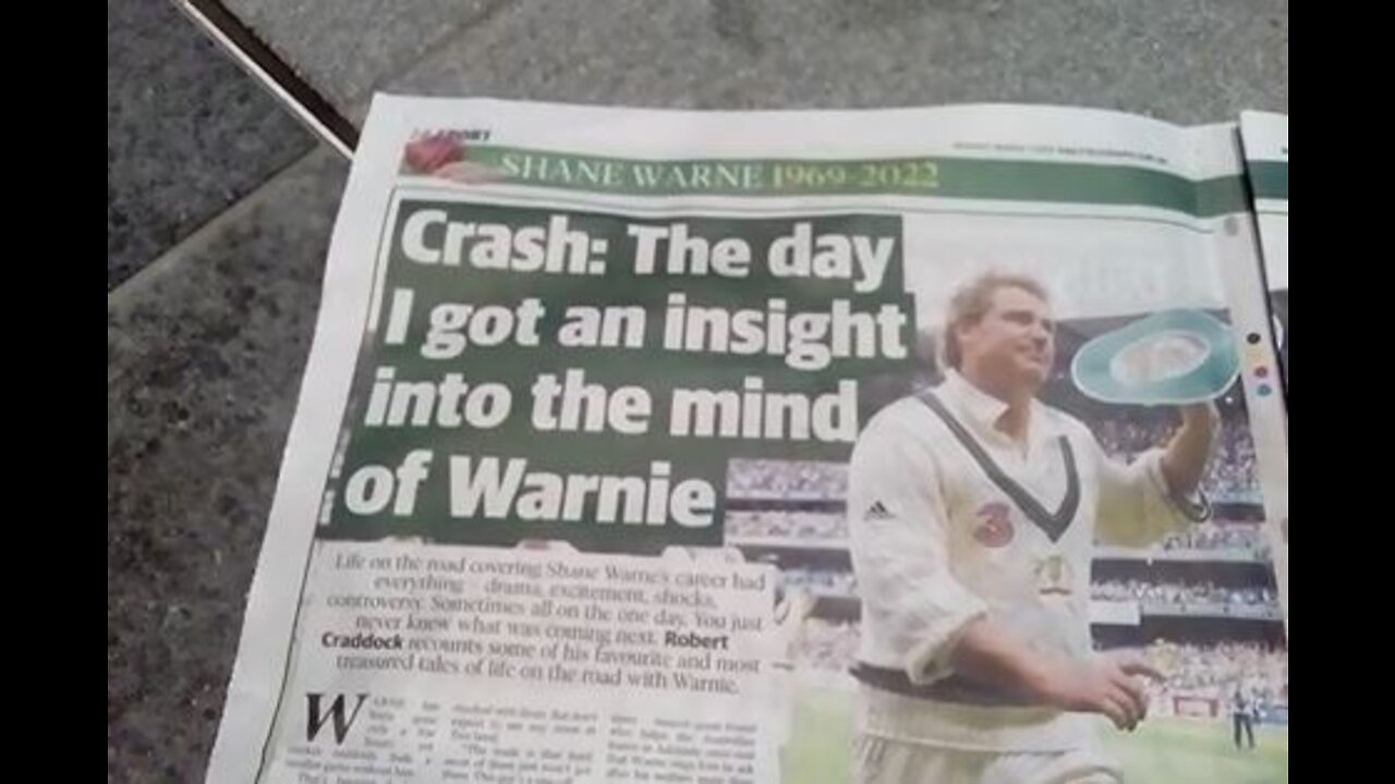 Is MSM's claim that crash diet put Shane Warne on road to heart attack fake news or comms?