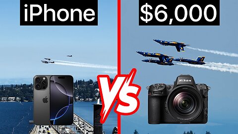 iPhone vs Camera Showdown: iPhone 14 Pro vs Nikon Z8 for Aviation Photography