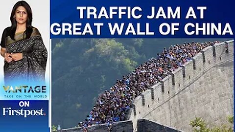 WATCH: A Traffic Jam at The Great Wall of China