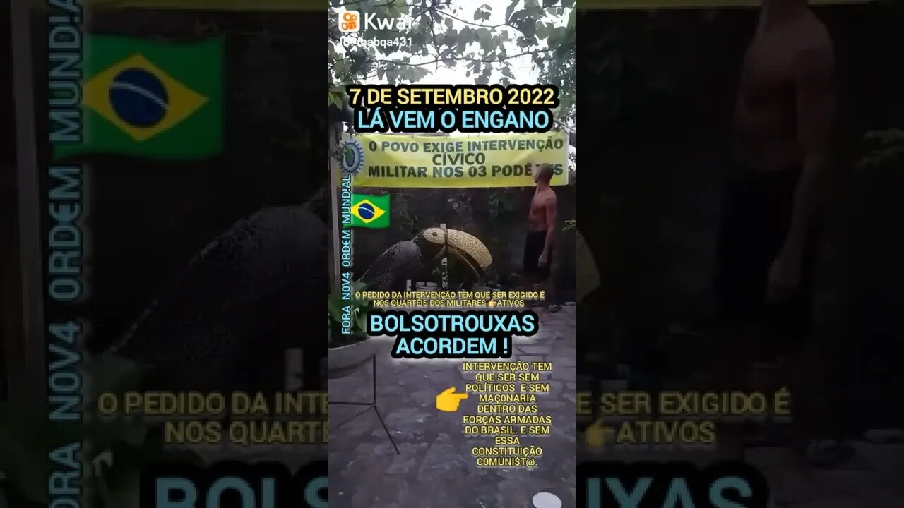 Bolsonaro ou quem entrar mudará em que? 7 Setembro!