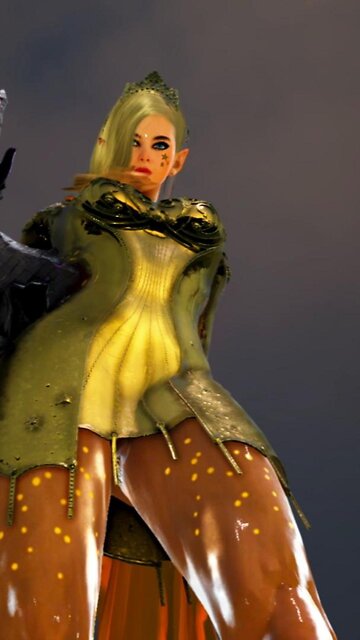 2nd Sample Upskirt Sexy DK in BDO from My Future Video Relaxing Ambient Music | Black Desert