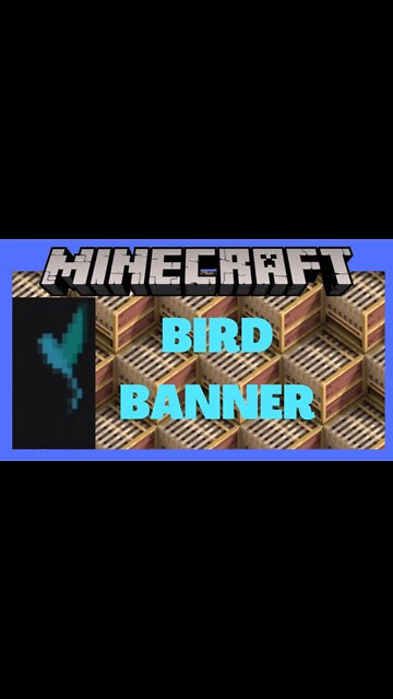 Minecraft: Bird Banner
