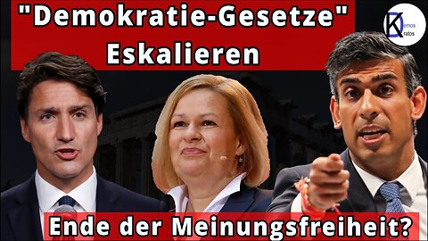 Meinungsfreiheit: Beängstigende "Demokratie-Gesetze"@Demos Kratos🙈