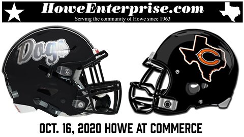 Howe Bulldogs at Commerce Tigers, 10/16/2020