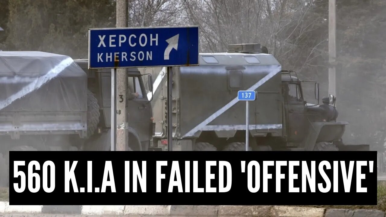 Kherson 'Offensive' "FAILED MISERABLY". Shelling Continues At ZNPP As Delegation Arrives in Kiev.