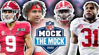 Goathouse 2023 NFL Mock Draft | Mock The Mock