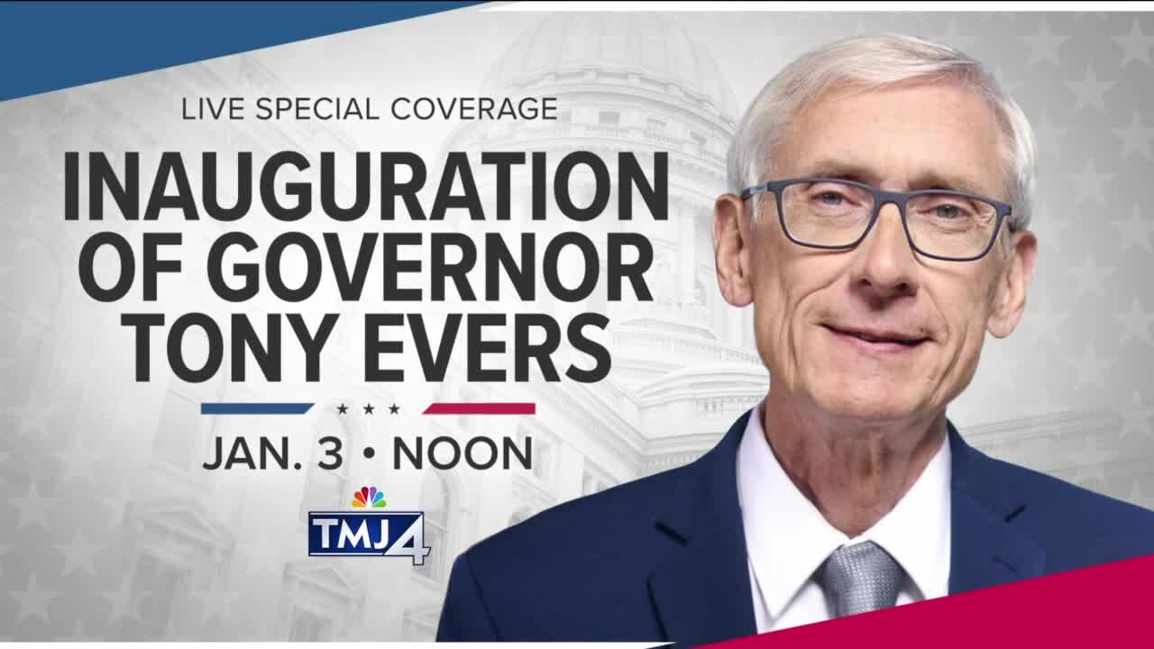 Gov. Tony Evers to be inaugurated at State Capitol for 2nd term