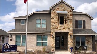 Sitterle Model Home Tour, Miralomas Subdivision, Boerne Tx