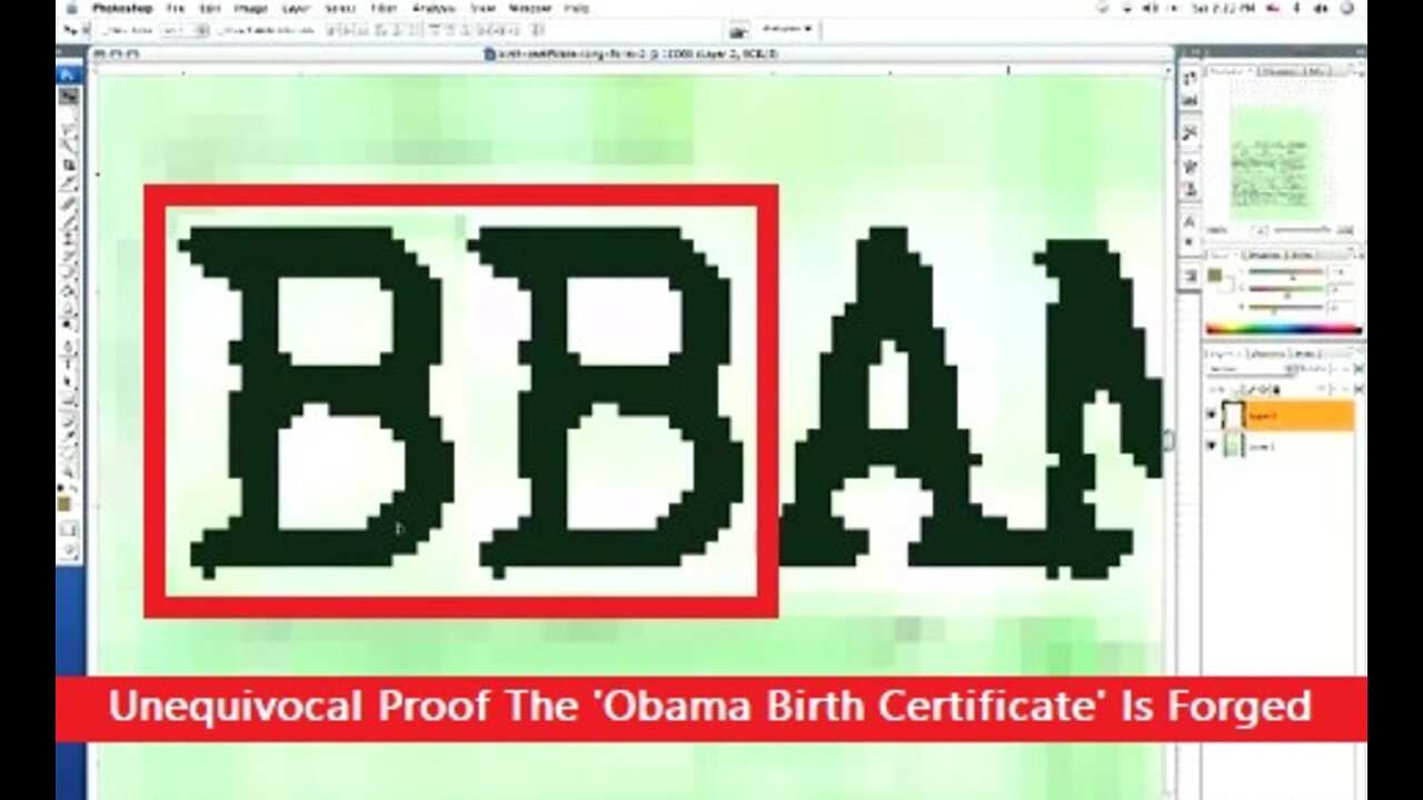 Unequivocal Proof The 'Obama Birth Certificate' Is Forged