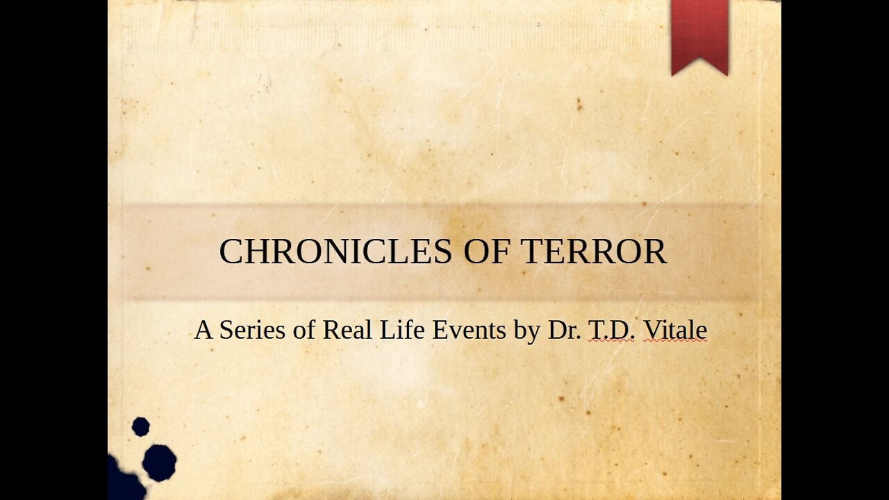 Chronicles of Terror by Dr. T.D. Vitale - Gymnastics Horror 1977-1979