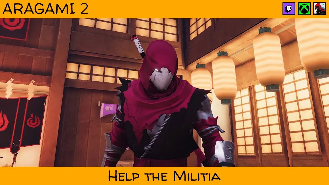 Aragami 2 Campaign Playthrough: Help the Militia on Xbox Series X