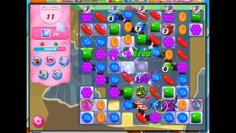 Candy Crush Level 2902 Talkthrough, 17 Moves 0 Boosters