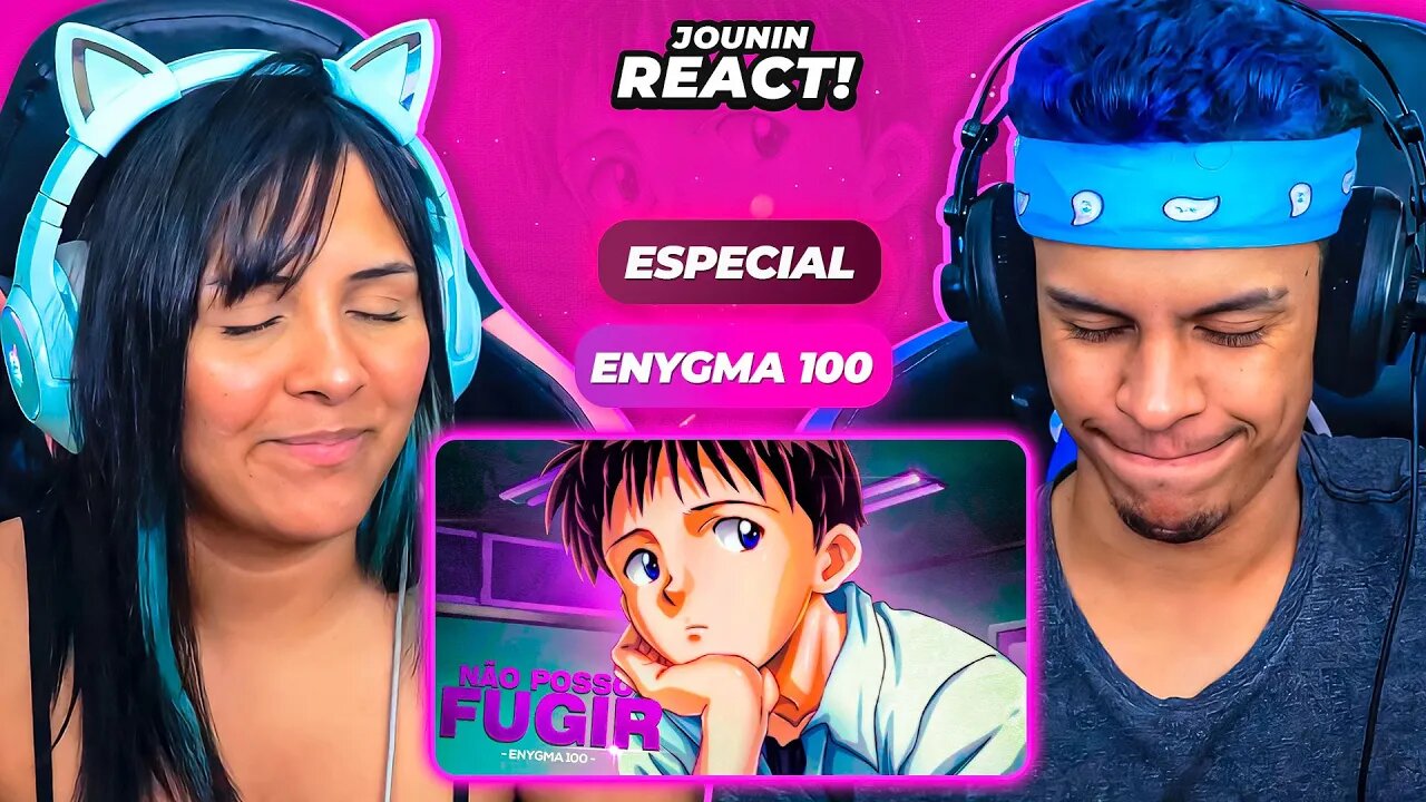 Não Posso Fugir | Shinji Ikari (Neon Genesis Evangelion) | Enygma 100 | [React Rap Nerd] 🔥