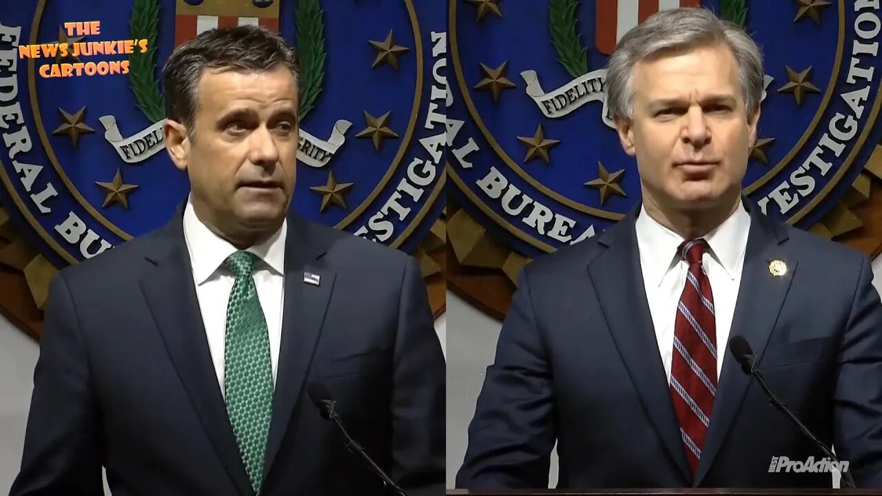 Top Intelligence Officials Hold Press Conference on 'Election Security Issue'.