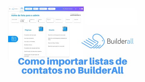 Como importar listas de contatos no BuilderAll #builderall