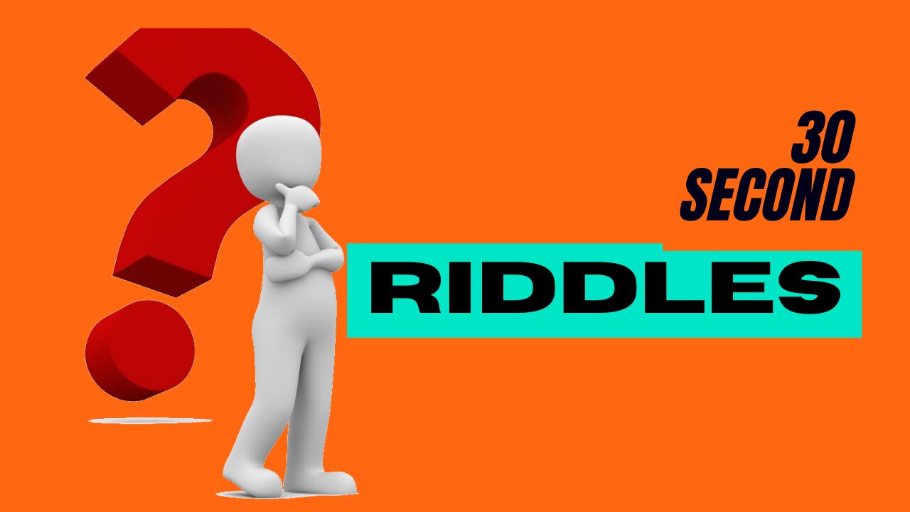 Can You Solve These 10 Tricky Riddles in 30 Seconds? Test Your IQ Now!