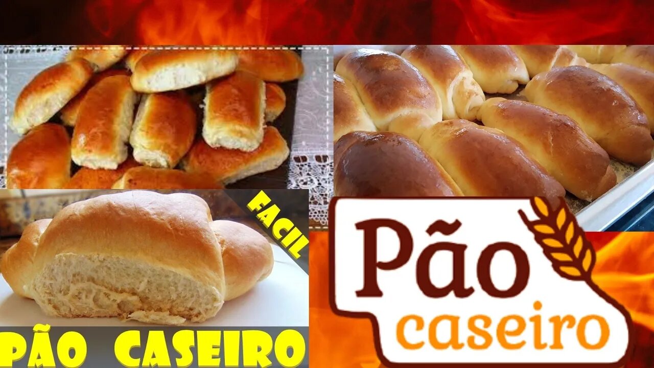 como fazer pão em casa oficial