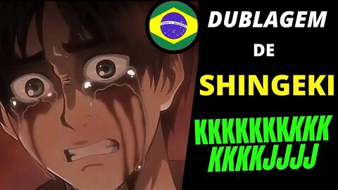 Dublagem Brasileira de Shingeki KKKKKKKJJ #shingekinokyojin #animedublado #attackontitan