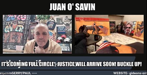 GIDEONS ARMY with JUAN O SAVIN !!!!FRIDAY 102023 @ 930 AM EST !!!!