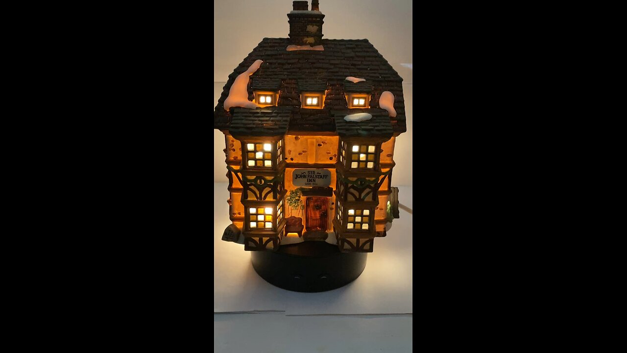 Stop & Shop! Dept.56 Dickens Heritage Village: SIR JOHN FALSTAFF INN (with Light) on sale!