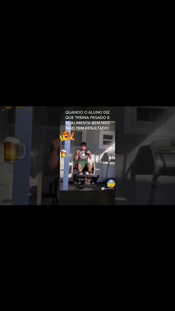 Quando o aluno diz que se alimenta e treina direito mas não vê resultado #shorts #academia #treino