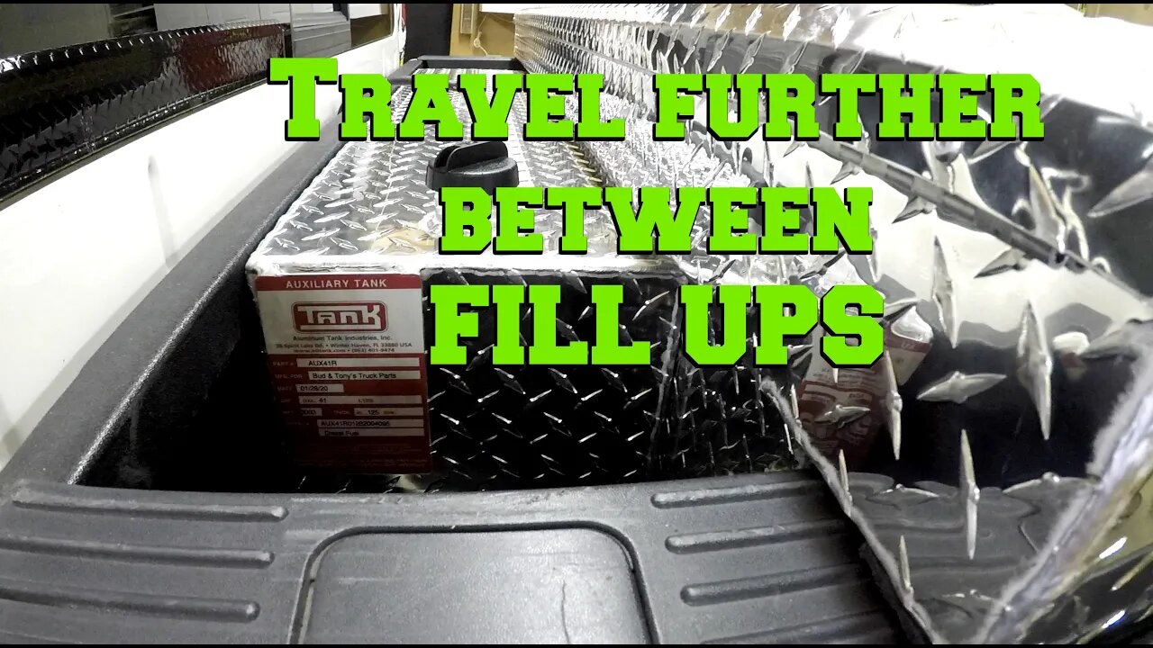 Add Miles Towing With A Gravity-Fed Auxiliary Diesel Fuel Tank~Full Install