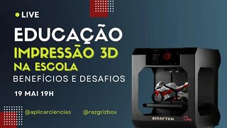 IMPRESSÃO 3D - O QUE É IMPORTANTE SABER? LIVE COM ESPECIALISTA