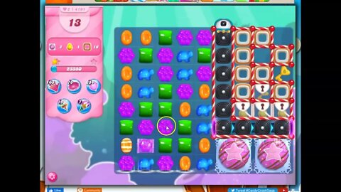 Candy Crush Level 4191 Talkthrough, 22 Moves 0 Boosters