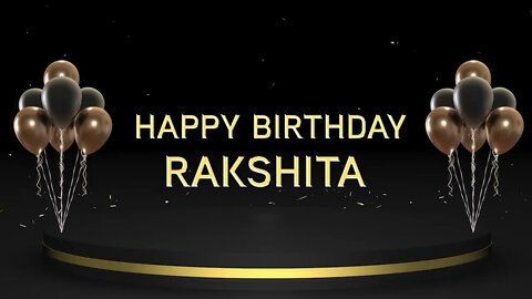 Wish you a very Happy Birthday Rakshita