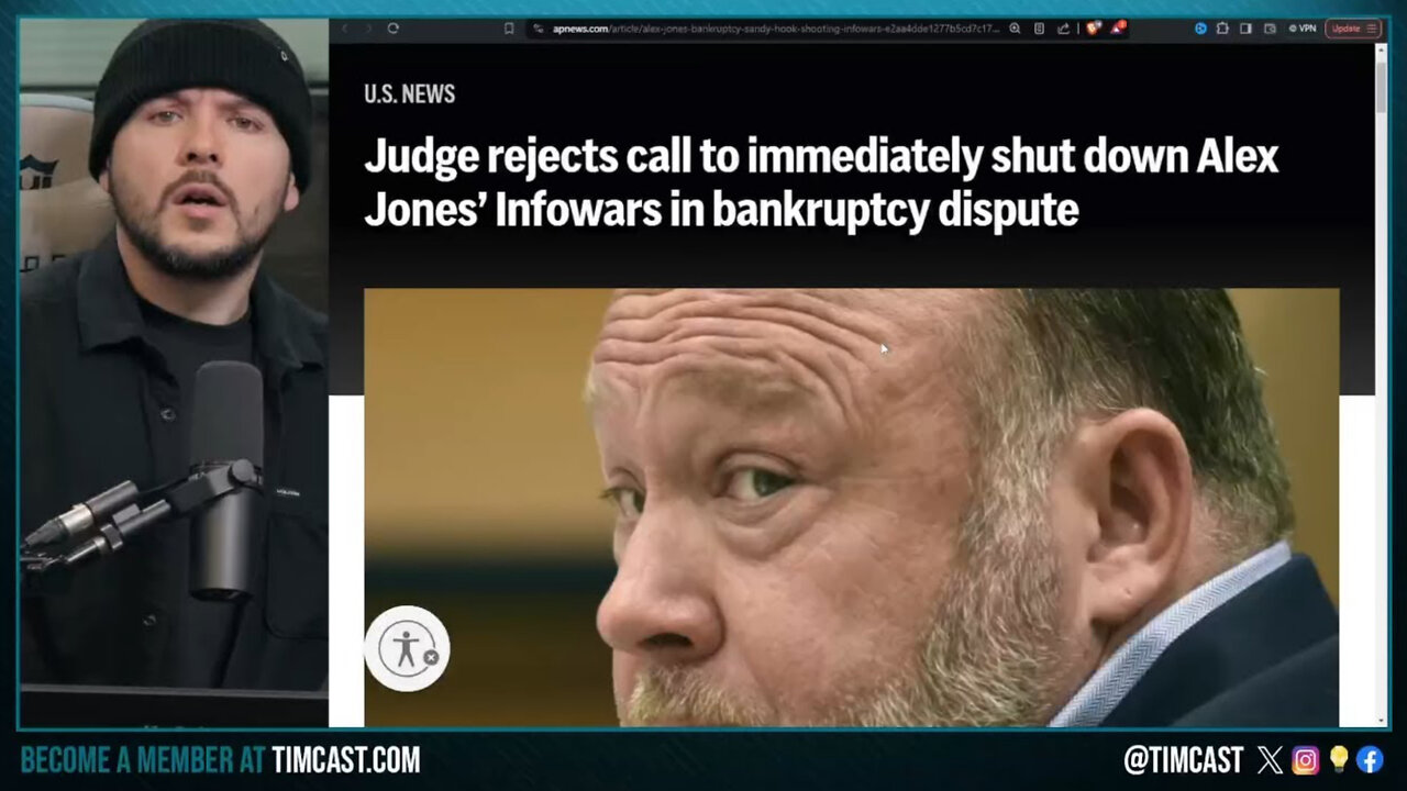 Alex Jones WINS For Now, Woke Corporate Press COLLAPSING