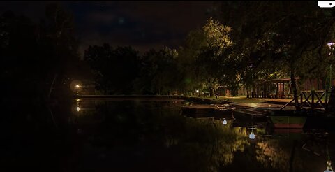 Peaceful Lake Sounds at Night | Frogs, Crickets, Owls, Nature Sounds | Instanlty fall asleep into deep sleep