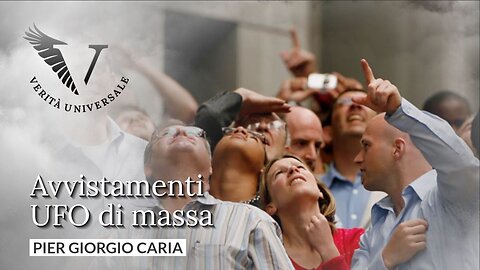 Avvistamenti UFO di massa - Pier Giorgio Caria