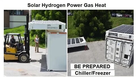 Refer Reefer Container 20 40 Refrigeration Freezer Solar Battery Hydrogen Pod Secure Back up