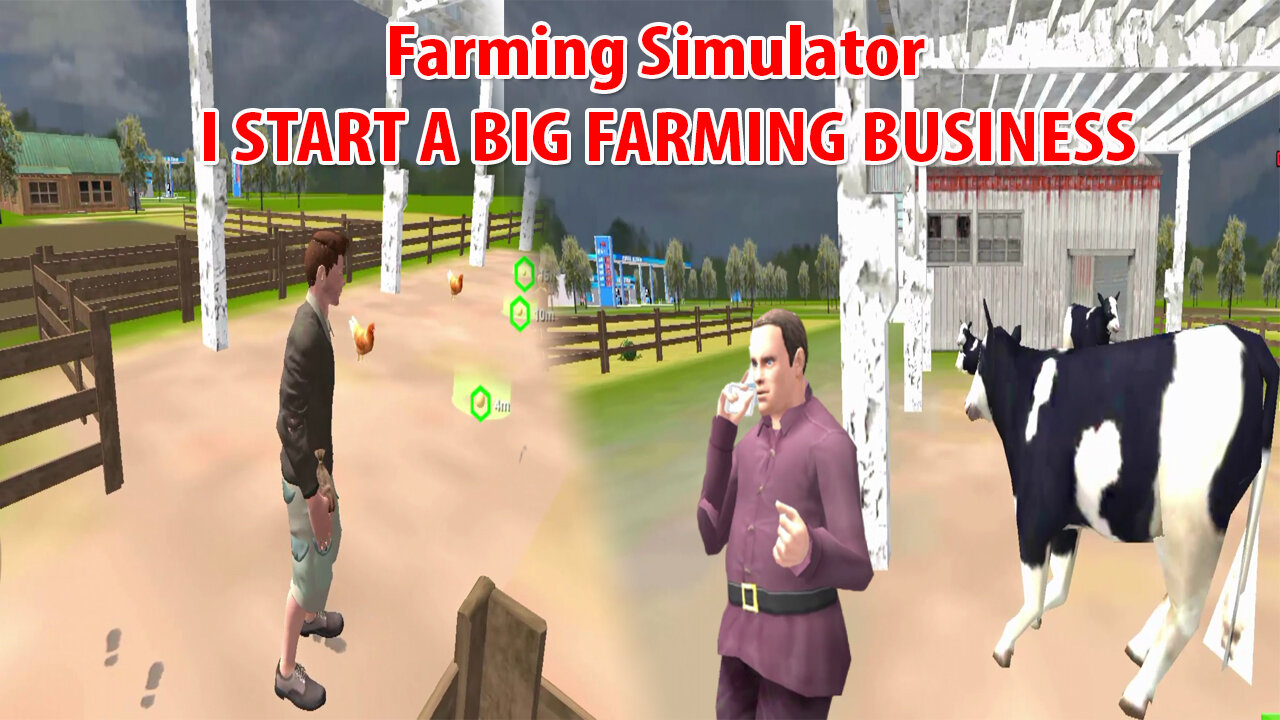 Farming Simulator 2023: I START A BIG FARMING BUSINESS" Embark on a Virtual Agriculture Adventure!