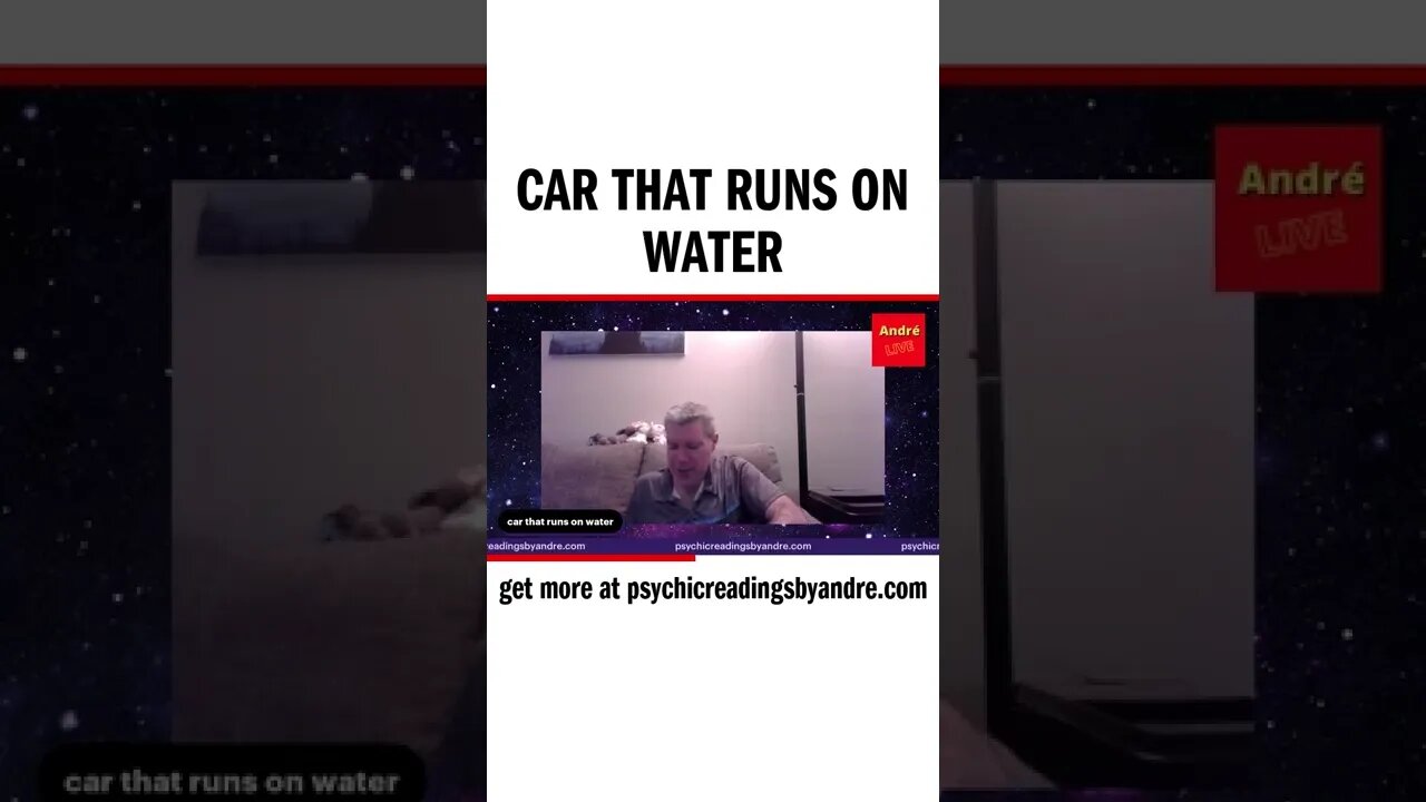 Car that runs on water