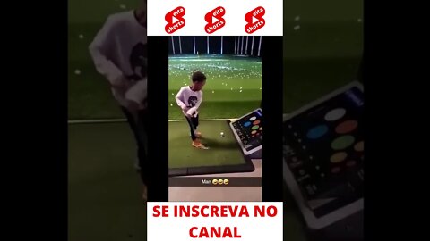 Querendo ser Tiger Woods kkkk #shorts