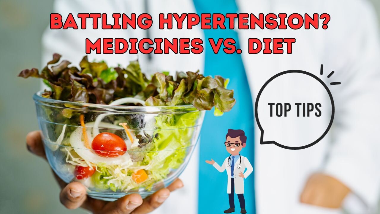 Battling Hypertension: Medicines or Diet for Better Health?