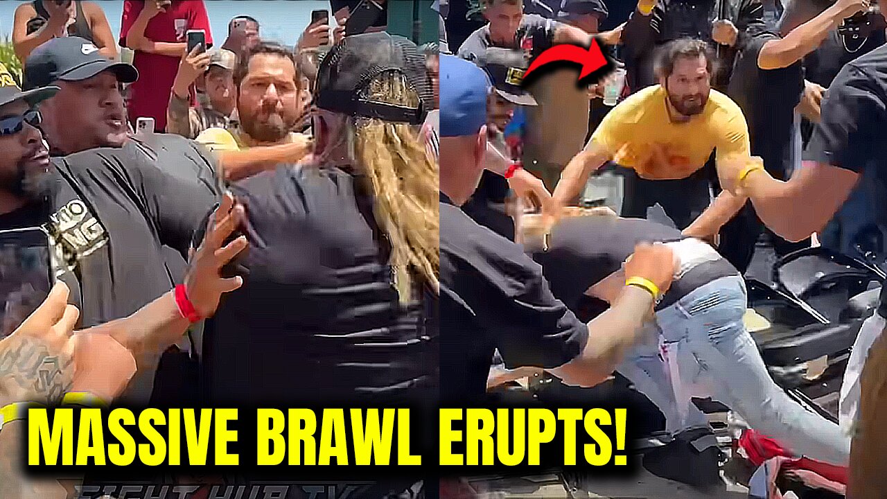 Nate Diaz Vs Jorge Masvidal Is A Trainwreck & I LOVE IT! *MASSIVE BRAWL*