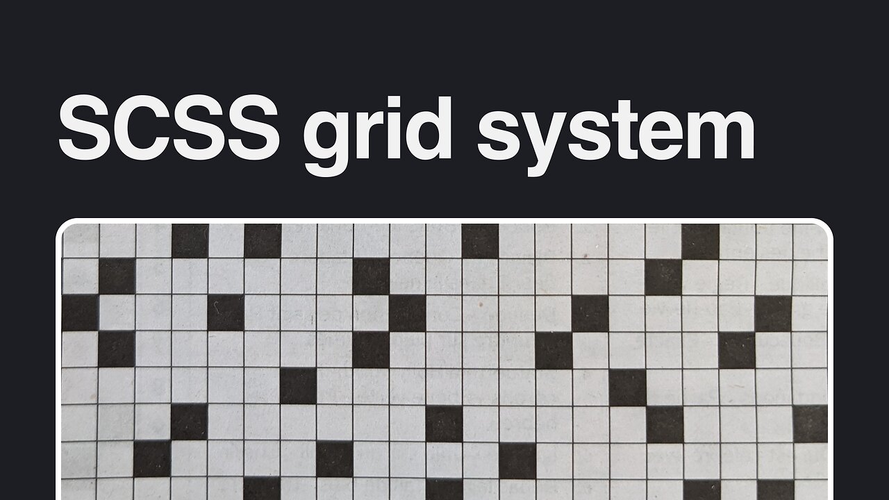 TailwindCSS grid system in SCSS