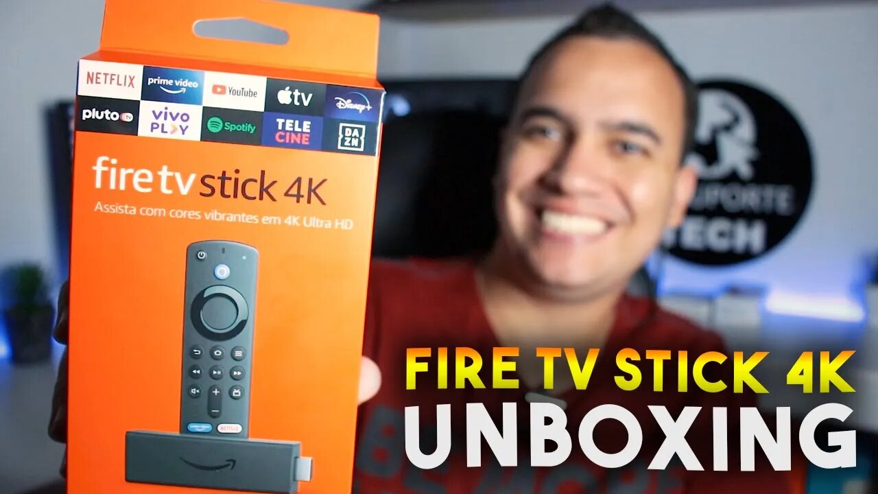 FIRE TV STICK 4K da AMAZON - Unboxing e TUDO que você PRECISA SABER!