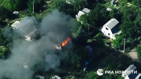 Footage of the liquidation of the headquarters of foreign mercenaries in the Kharkiv region