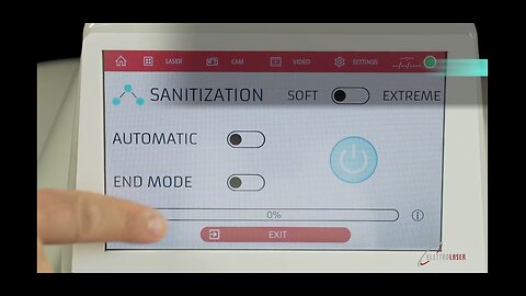 Sanitation with Integrated Ozone Chamber in Laser Welders