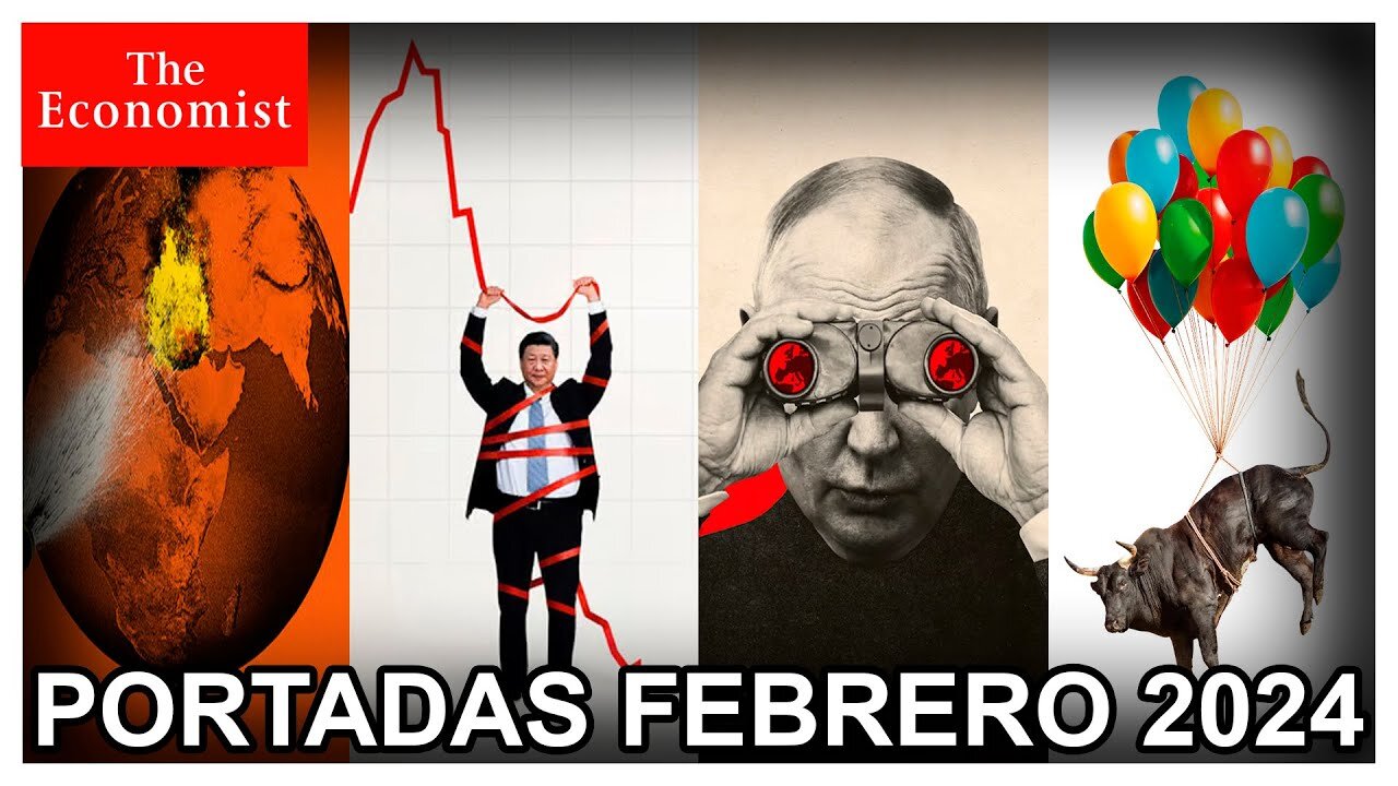 LE COPERTINE DELLA RIVISTA D'OCCULTURA MASSONICA THE ECONOMIST DI PROPRIETà DELLA HOLDING EXOR DELLA FAMIGLIA SIONISTA CAZARA ELKANN DI TORINO CON SEDE FISCALE NEI PAESI BASSI E LE S.A IN LUSSEMBURGO DI FEBBRAIO 2024(ANALISI RIASSUNTIVA)
