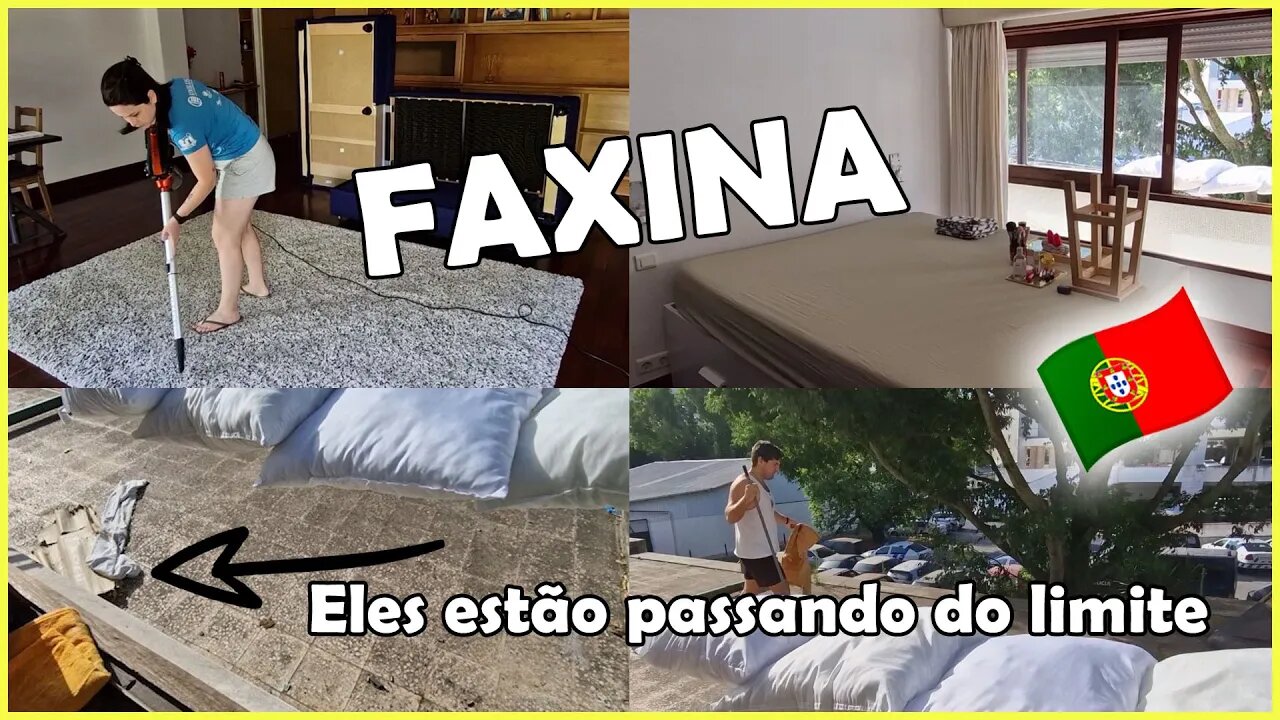 FAXINA PESADA NO APARTAMENTO E VIZINHOS JOGANDO LIXO NA NOSSA JANELA