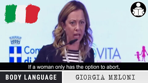 Body Language - Giorgia Meloni Speech