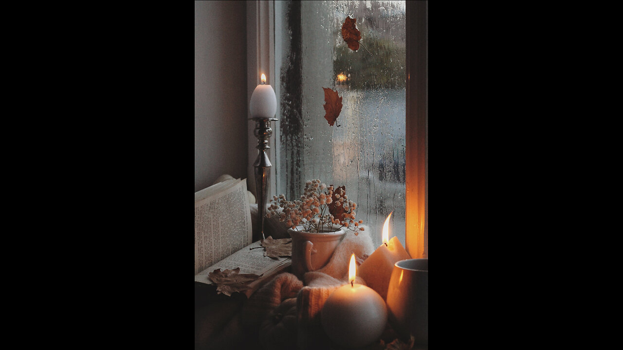 Relax your mind with 3hours of gentle rain,Study,Sleep